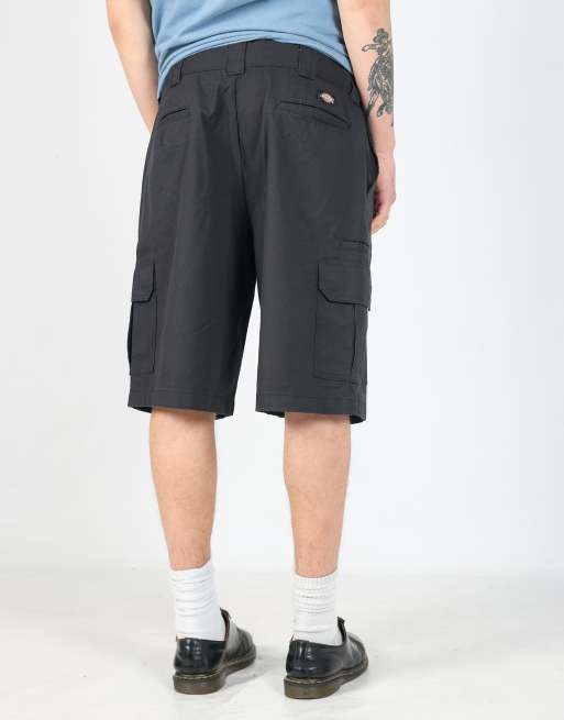 Vintage Dickies 36x22 denim jorts shorts in black