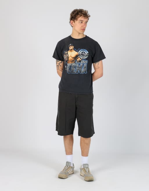 Vintage Dickies 36x23 canvas cargo shorts in black, 2 of 4