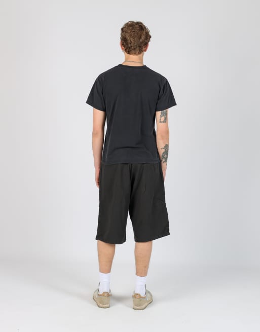 Vintage Dickies 36x23 canvas cargo shorts in black, 3 of 4