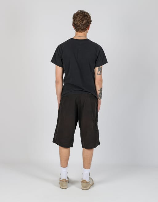 Vintage Dickies 36x23 canvas cargo shorts in black, 3 of 4