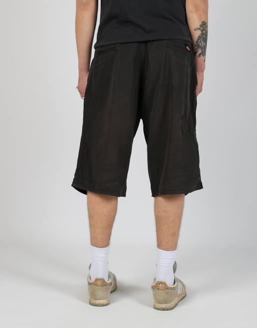 Vintage Dickies 36x23 canvas cargo shorts in black, 4 of 4
