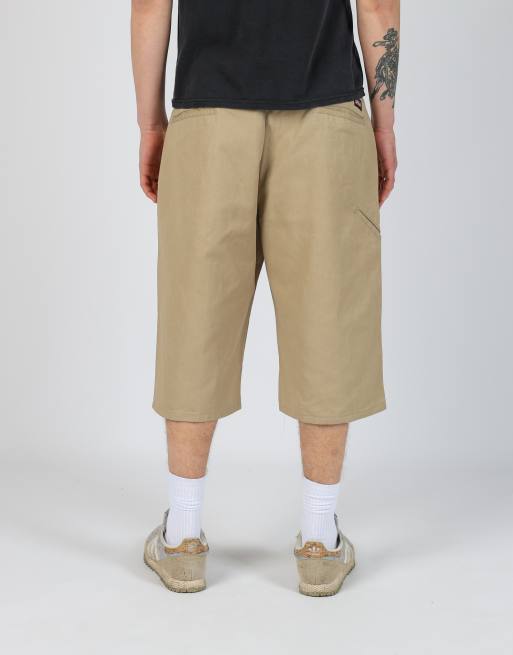 Vintage Dickies 36x26 canvas cargo shorts in tan, 4 of 4