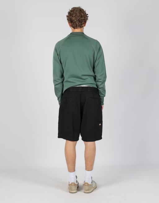 Vintage Dickies 36x27 canvas cargo shorts in black, 3 of 4