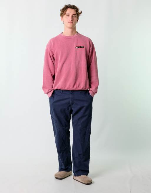 Vintage Dickies 36x30 Canvas Carpenter Baggy Jeans Navy Blue