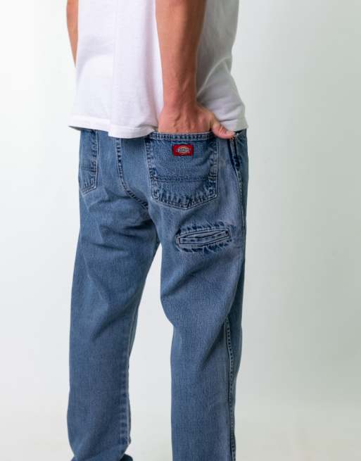 Vintage Dickies 36x30 Denim Carpenter Jeans Blue