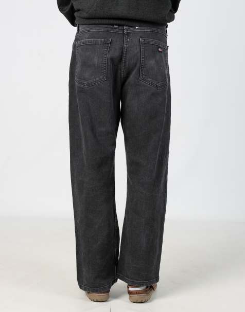 Vintage Dickies 36x30 denim jeans in black - view 1