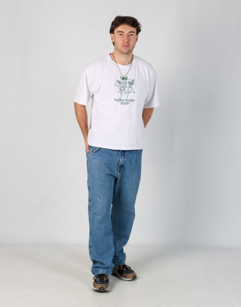Vintage Dickies 36x30 denim jeans in blue - view 1