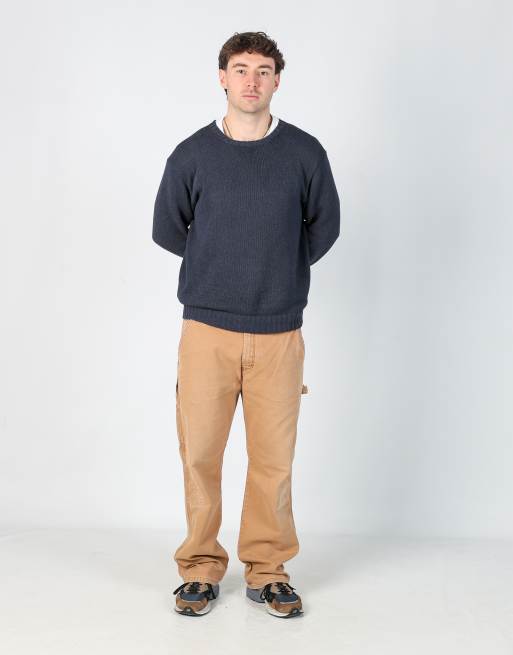 Vintage Dickies 36x32 canvas carpenter jeans in tan