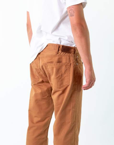Vintage Dickies 36x34 Woven Straight Pants Brown - view 1