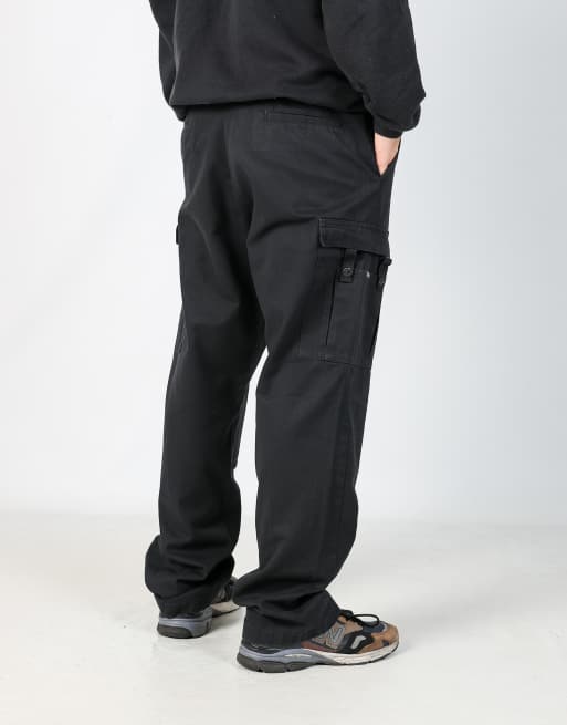 Vintage Dickies 36x34 woven straight pants in black