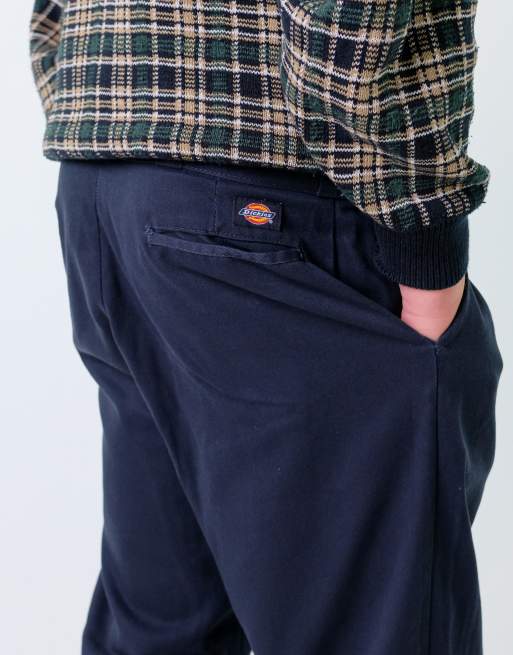 Vintage Dickies 36x34 Woven Straight Pants Navy Blue