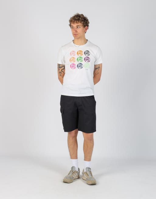 Vintage Dickies 36x37 canvas cargo shorts in black, 2 of 4