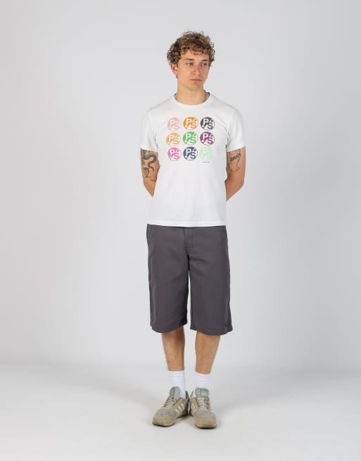 Vintage Dickies 36x42 canvas cargo shorts in charcoal grey, 2 of 4