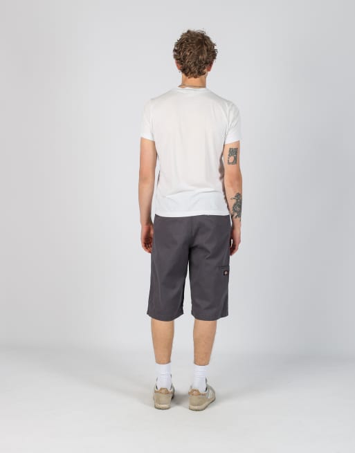 Vintage Dickies 36x42 canvas cargo shorts in charcoal grey, 3 of 4