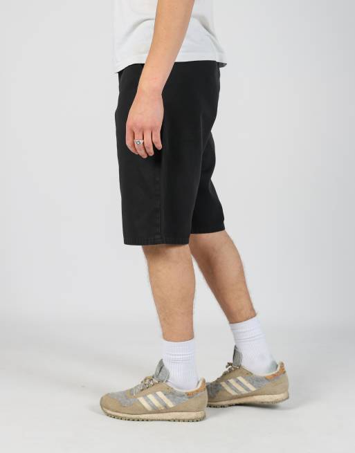 Vintage Dickies 36x44 canvas cargo shorts in black