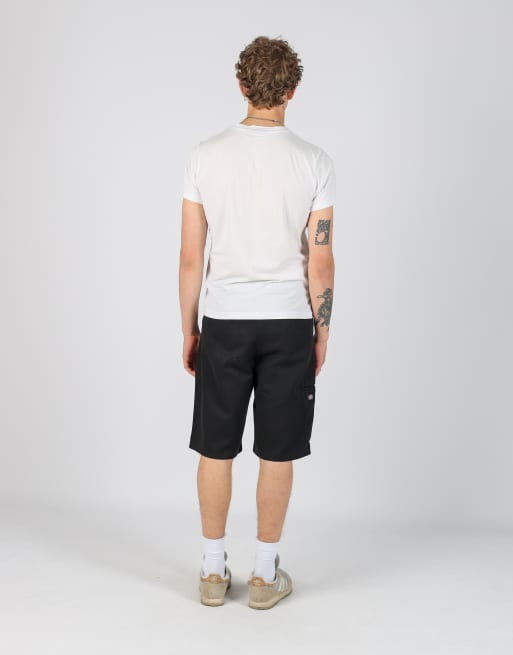 Vintage Dickies 36x44 canvas cargo shorts in black, 3 of 4