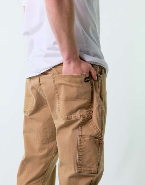 Vintage Dickies 38x30 Canvas Carpenter Jeans Tan - view 1