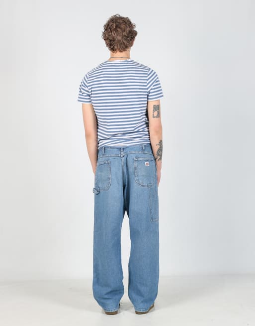 Vintage Dickies 38x30 denim carpenter jeans in blue, 3 of 4