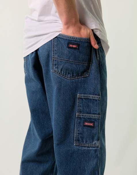 Vintage Dickies 38x30 Denim Hip Hop Jeans Blue - view 1