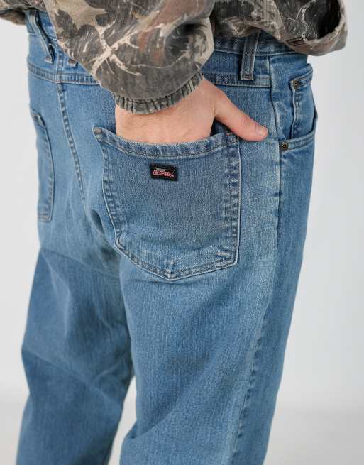 Vintage Dickies 38x30 denim jeans in blue, 4 of 4