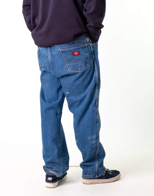 Vintage Dickies (38x30) Jeans in Blue Denim