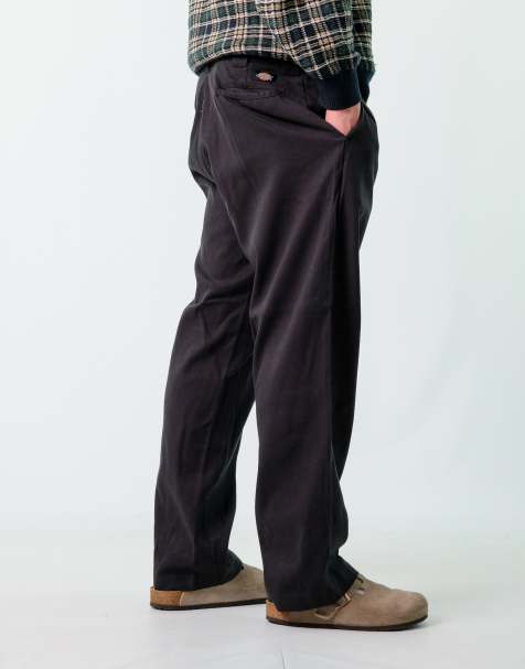 Vintage Dickies 38x30 Woven Straight Pants Black - view 1