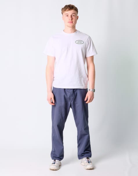 Vintage Dickies 38x30 Woven Straight Pants Light Blue - view 1