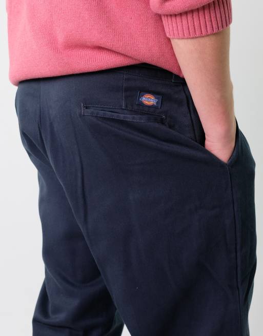 Vintage Dickies 38x32 Woven Straight Pants Navy Blue