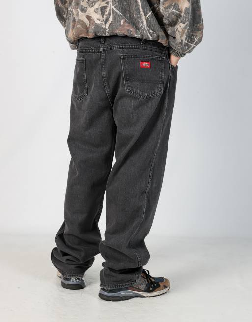 Vintage Dickies 38x34 denim jeans in charcoal grey