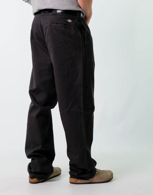 Vintage Dickies 38x34 Woven Straight Pants Black