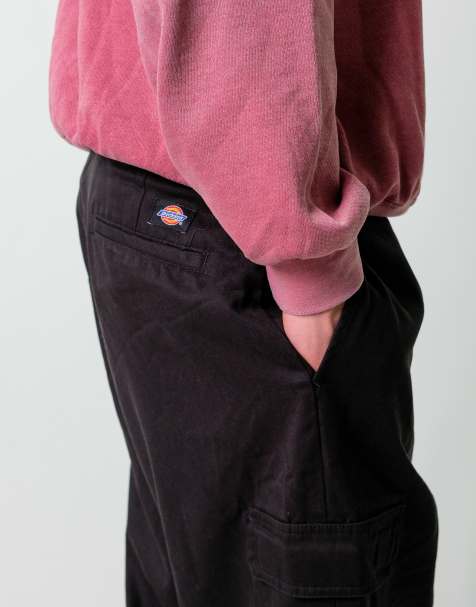Vintage Dickies 38x34 Woven Straight Pants Black - view 1