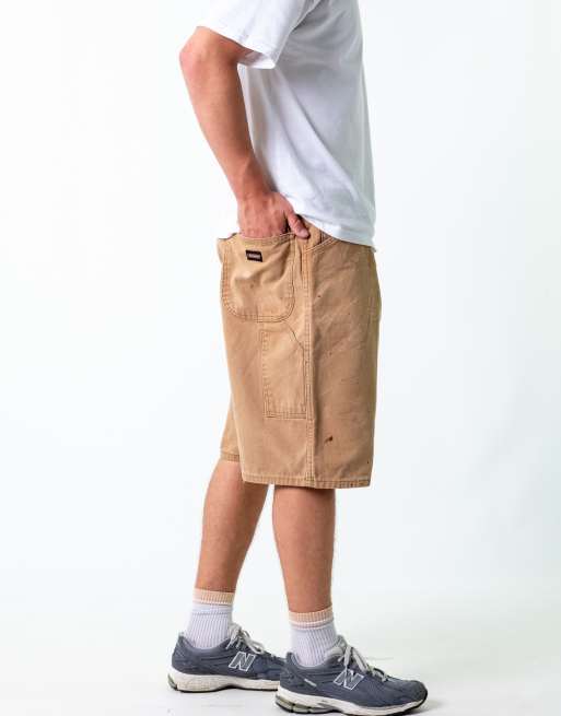 Dickies tan shorts top