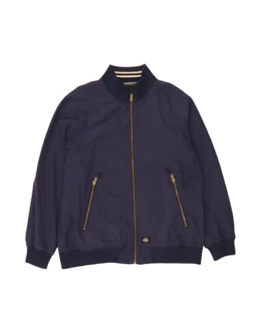 Vintage Dickies Bomber Jacket UK 42 XL In Blue