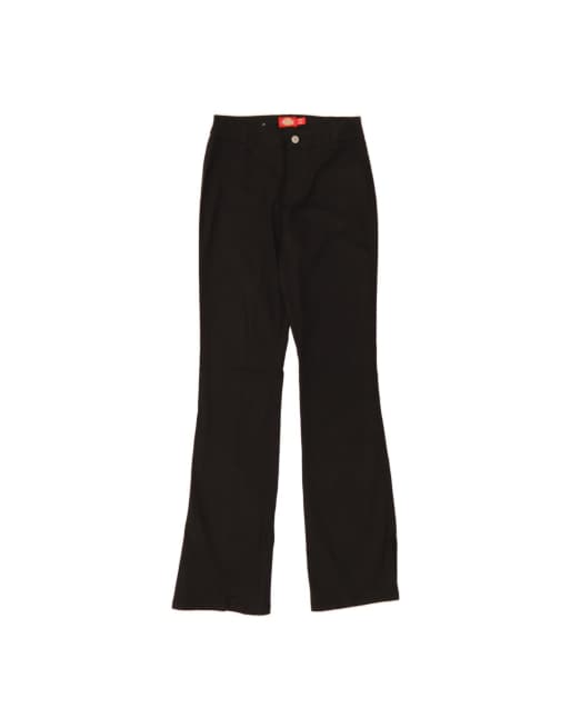 Vintage Dickies Bootcut Casual Trousers US 0 XS W24 L32 In Black