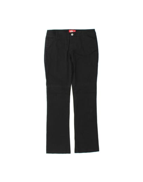 Vintage Dickies Bootcut Chino Trousers US 5 Small W28 L30 In Black - view 1