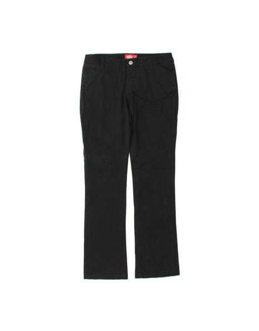 Vintage Dickies Bootcut Chino Trousers US 5 Small W28 L30 In Black