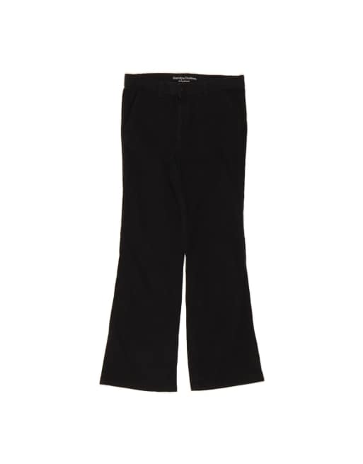 Vintage Dickies Flare Chino Trousers US 6 Medium W28 L29 In Black