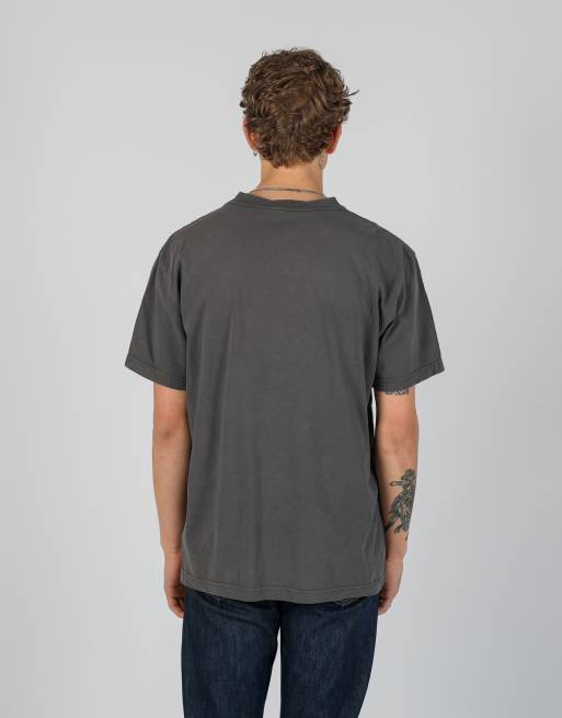 Vintage Dickies l t-shirt in charcoal grey, 3 of 4