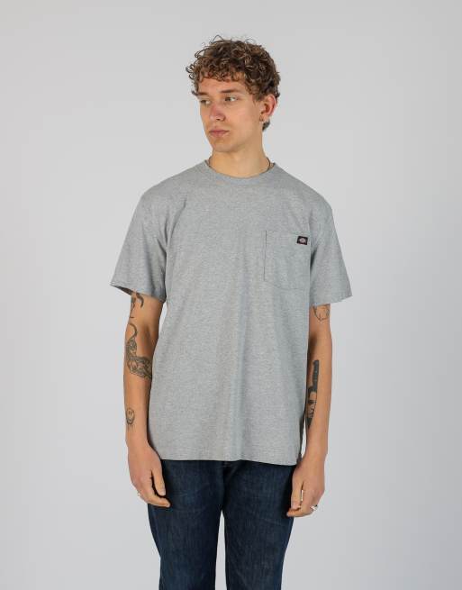 Vintage Dickies l t-shirt in grey