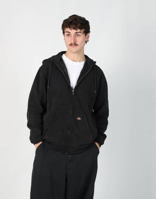 Vintage Dickies m hoodie in black