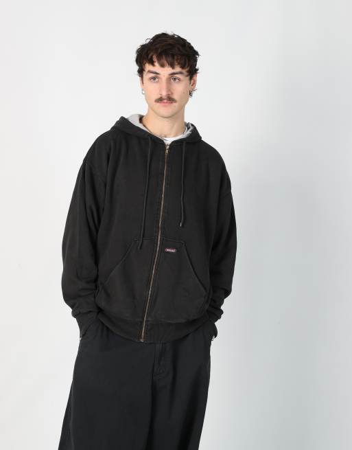 Vintage Dickies m hoodie in black