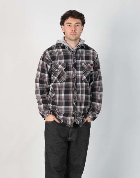 Vintage Dickies m long sleeve shirt in grey - view 1