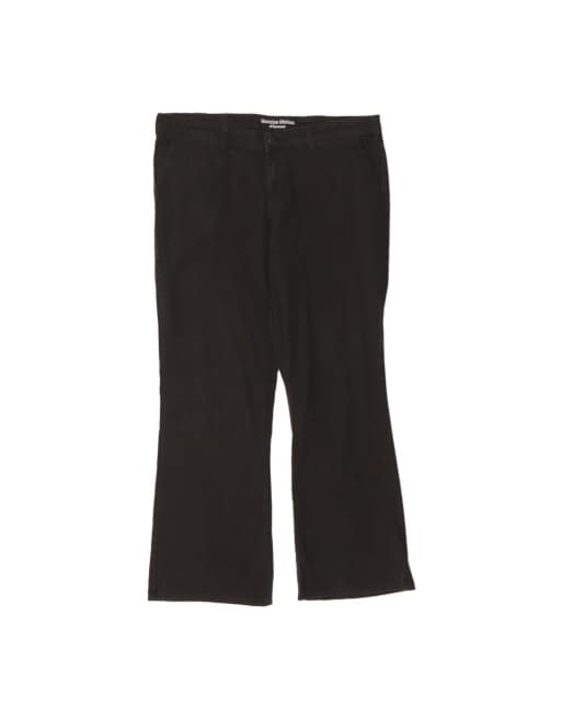 Vintage Dickies Slim Chino Trousers US 16 2XL W36 L30 In Black