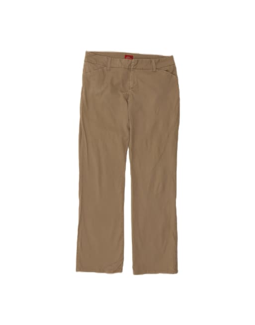 Vintage Dickies Straight Casual Trousers US 12 Large W32 L32 In Beige