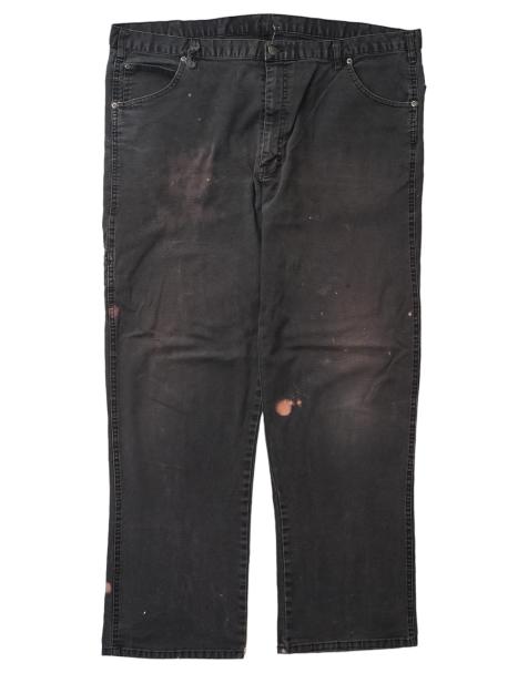 Vintage Dickies W42 L31 workwear trousers in black - view 1