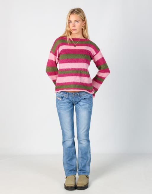 Vintage Diesel 27x30 denim jeans in light blue