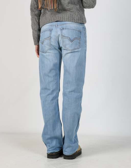 Vintage Diesel 27x40 denim jeans in light blue