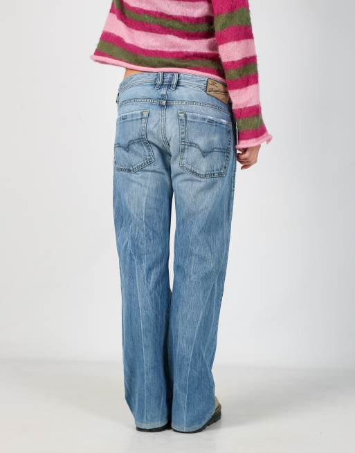 Vintage Diesel 30x30 denim jeans in light blue