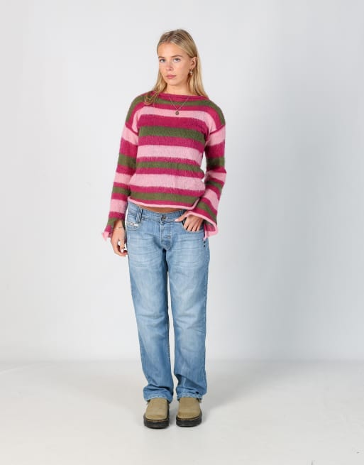 Vintage Diesel 30x32 denim jeans in light blue