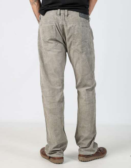 Vintage Diesel 34x32 corduroy pants in light grey